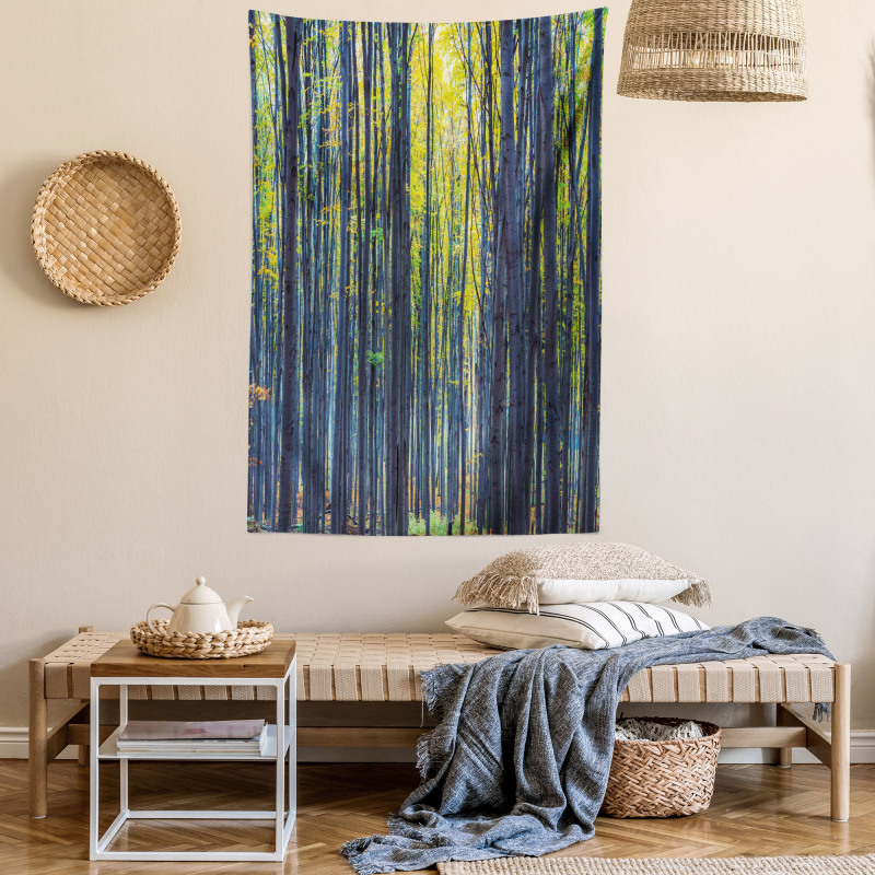 Autumn Woodland Nature Tapestry