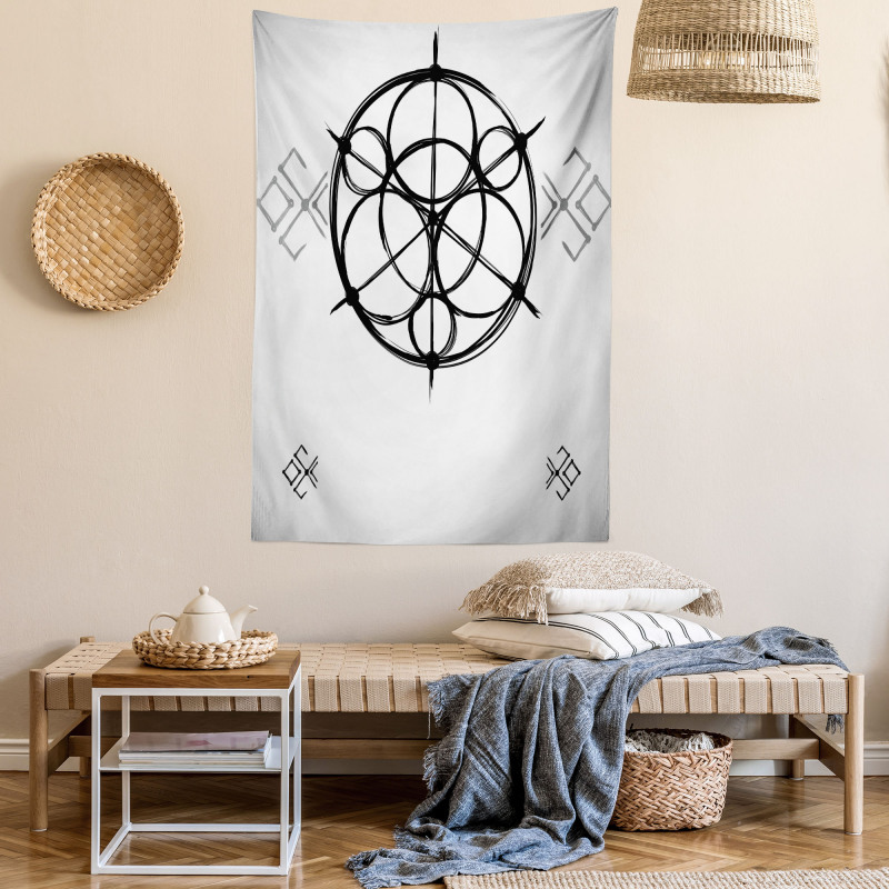 Swirled Spirals Tapestry
