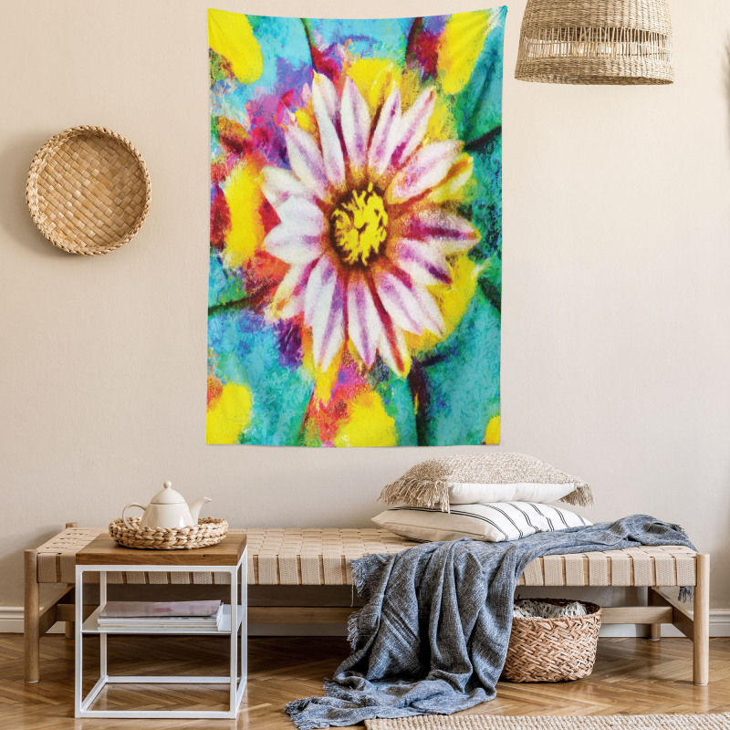 Petal Floral Print Art Tapestry