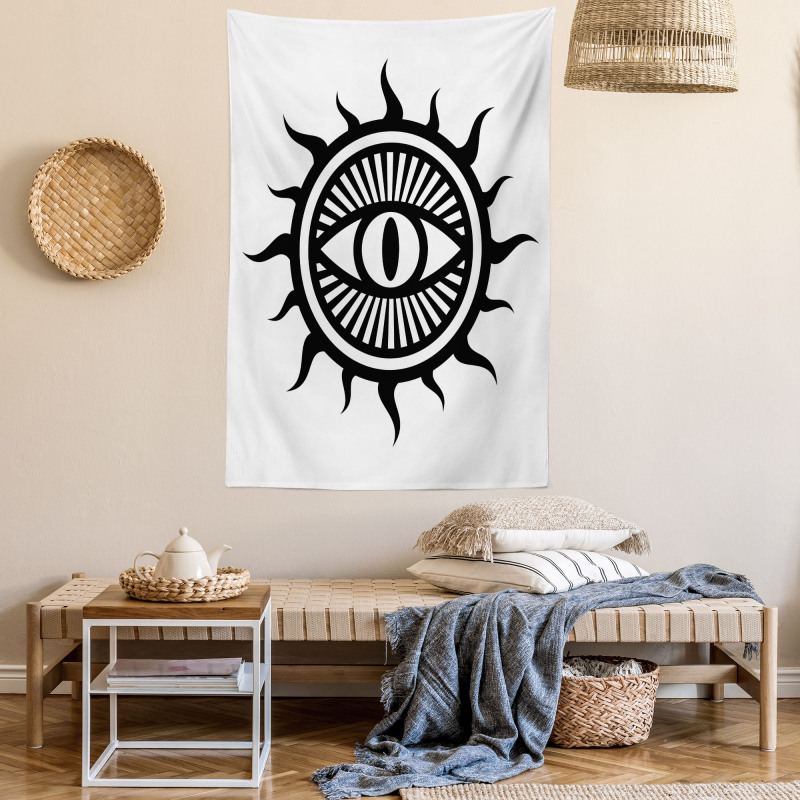 Occult Eye in Sun Tapestry