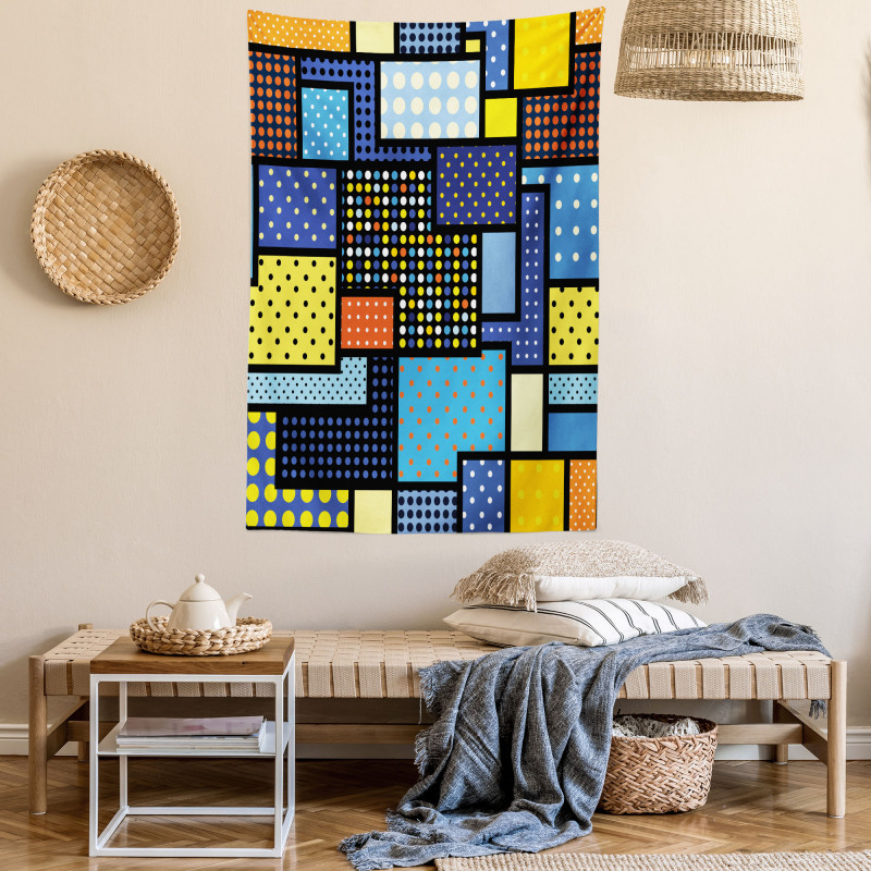 Colorful Shapes Tapestry