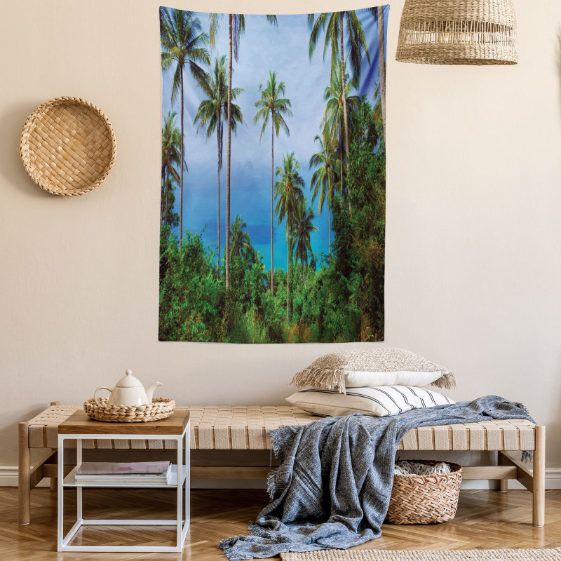 Ocean Jungle Beauty Tapestry