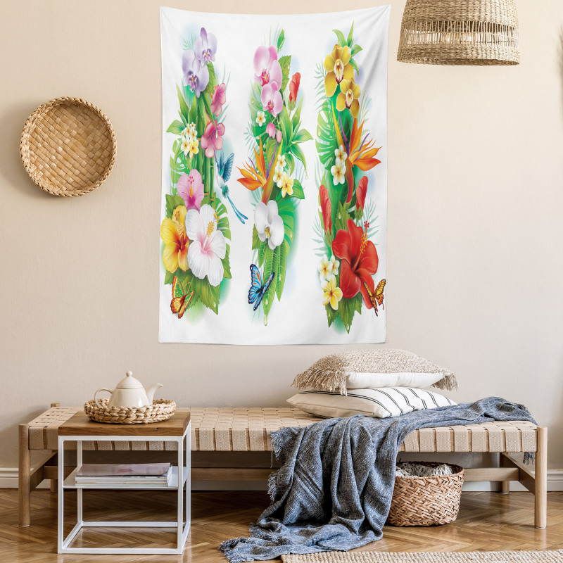 Tropic Christmas Tapestry