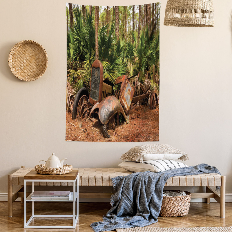 Tropical Forest Palms Tapestry