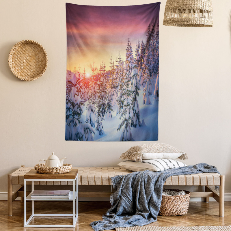 Sunrise at Wintertime Tapestry