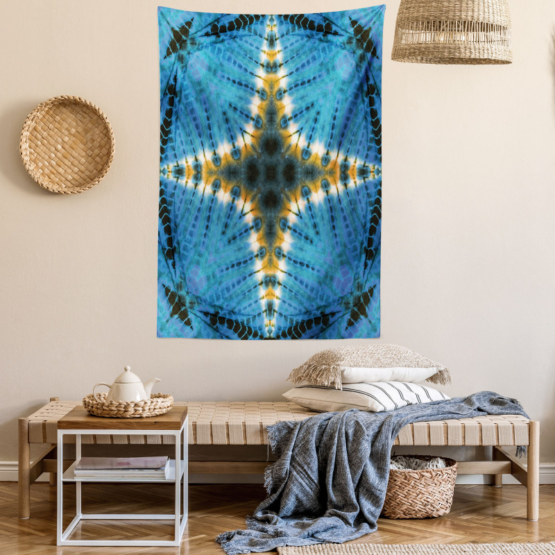 Ikat Pattern Tapestry