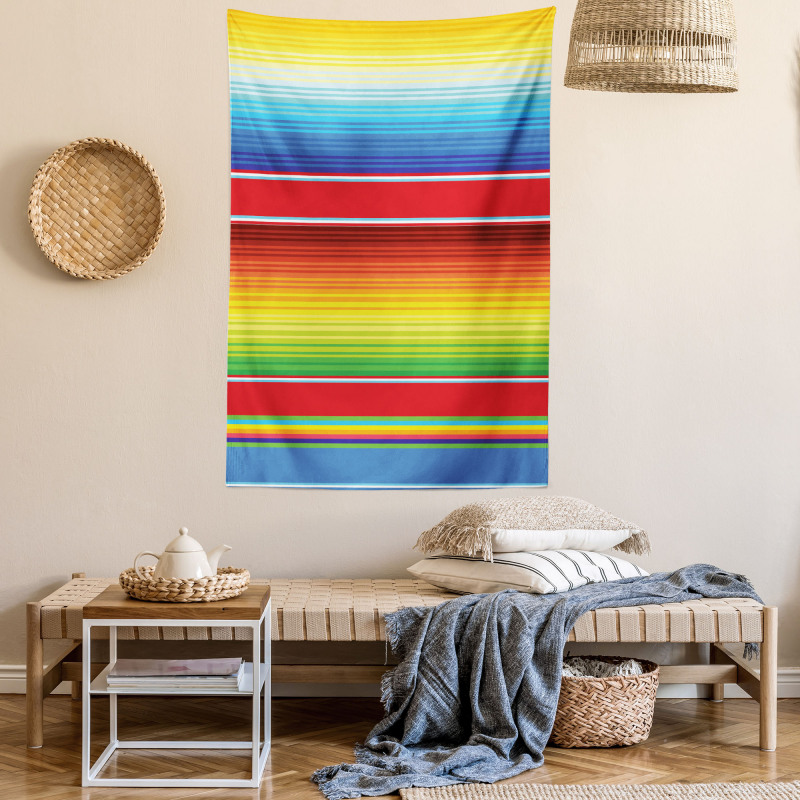 Mexican Pattern Tapestry