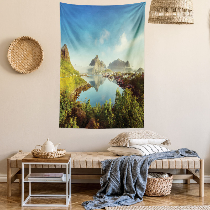 Sunny Fall Day Image Tapestry