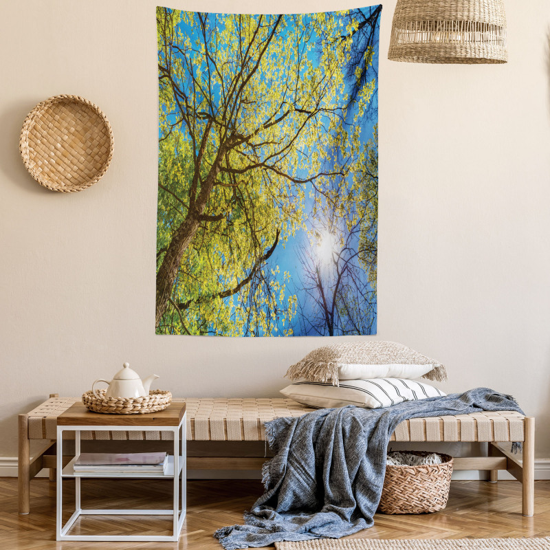 Pastoral Tree Branch Tapestry