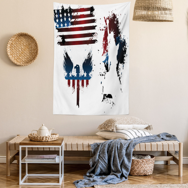 Eagle and Stripe Tapestry