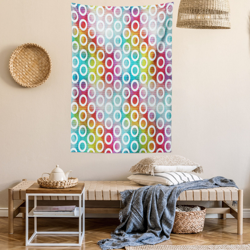 Colorful Stripes Tapestry