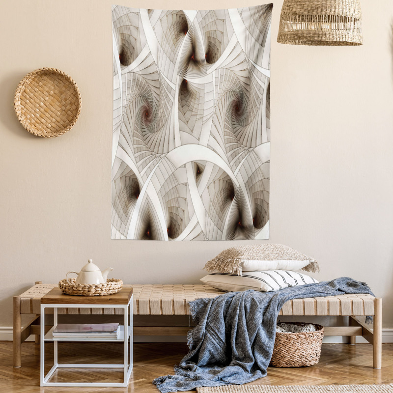 Abstract Digital Style Tapestry