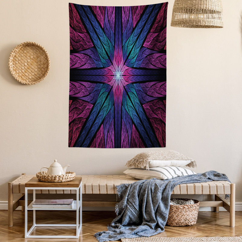 Psychedelic Vivid Art Tapestry