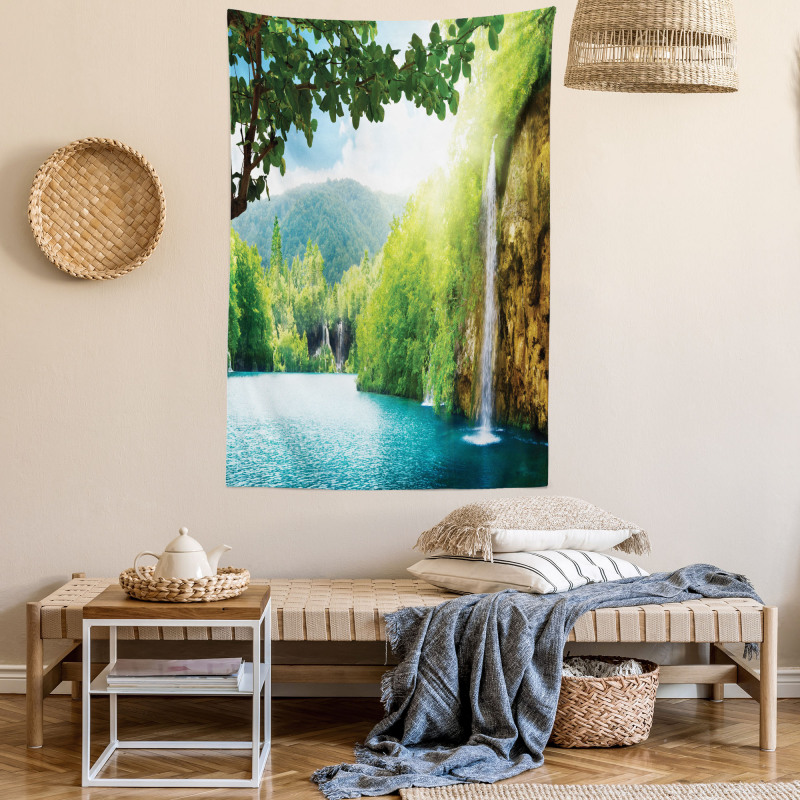 Crotian Lake Forest Tapestry