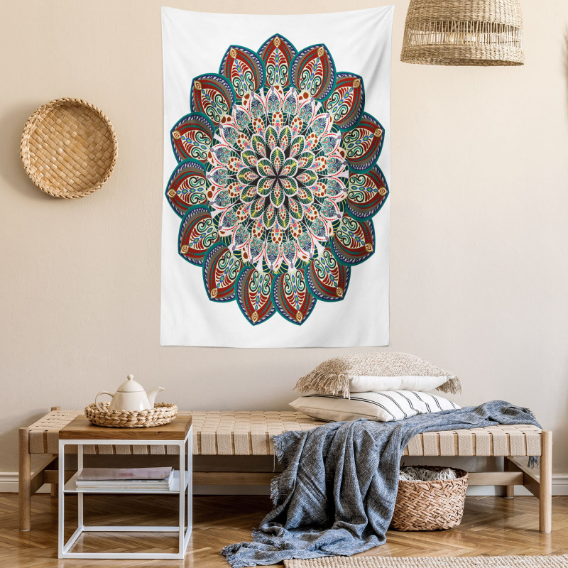 Mandala Asian Tapestry