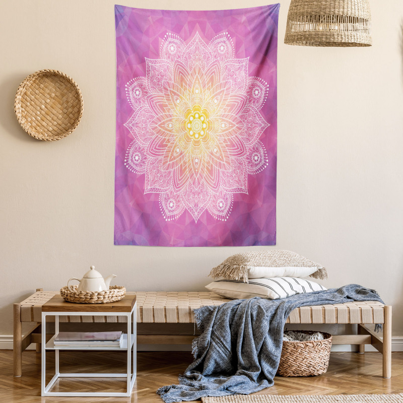 Mandala Floral Art Tapestry