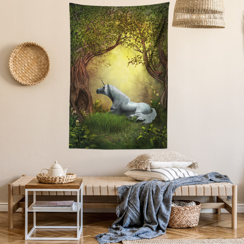 Fantasy Forest Tapestry