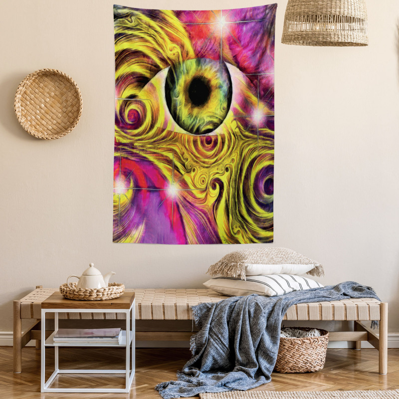 Hippie Vivid Color Tapestry
