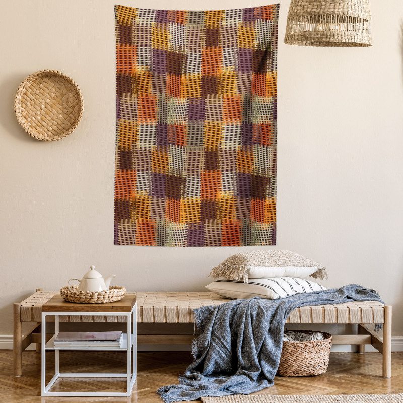 Digital Grunge Design Tapestry