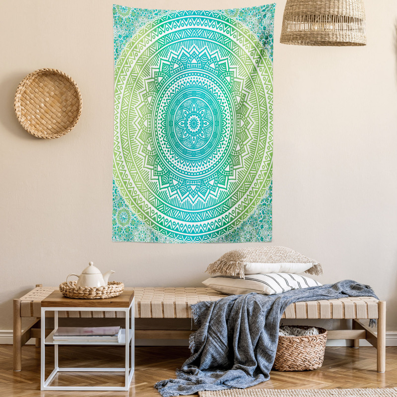 Ombre Pattern Tapestry