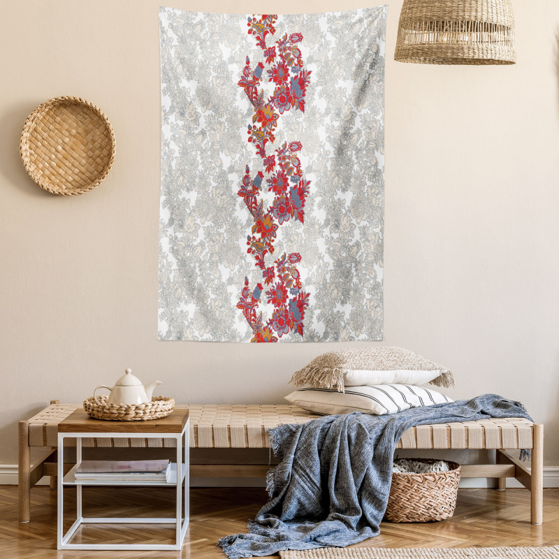Romantic Vİbrant Boho Tapestry