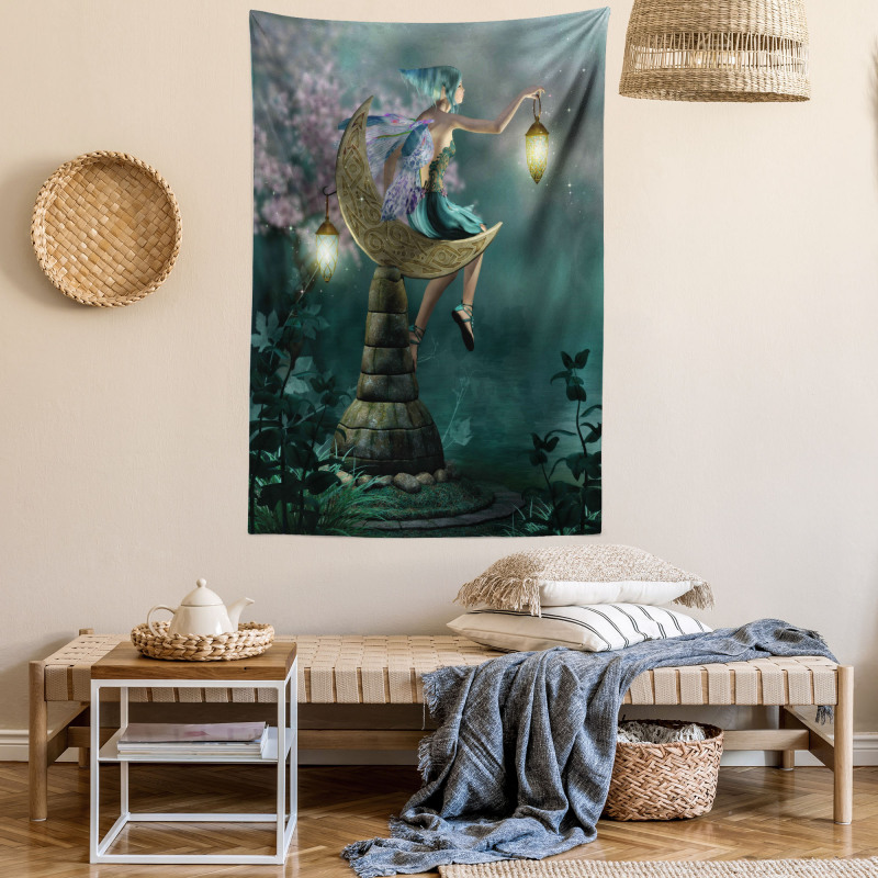 Little Pixie Lantern Tapestry