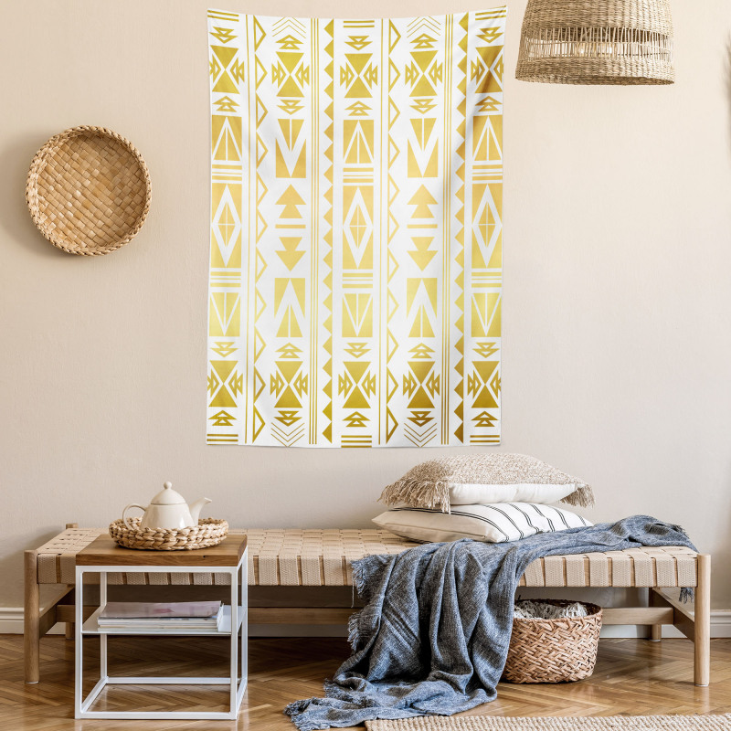 Primitive Ombre Borders Tapestry