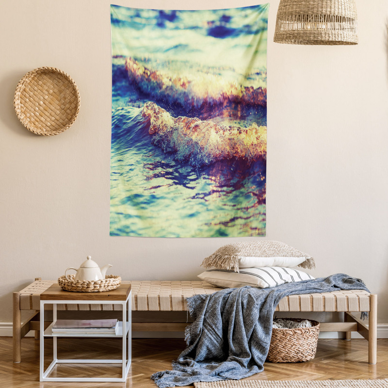 Calm Sea Theme Pastoral Tapestry