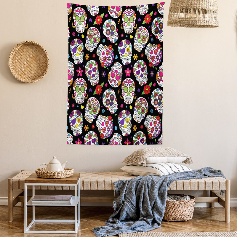 Mexico Themed Design Tapestry