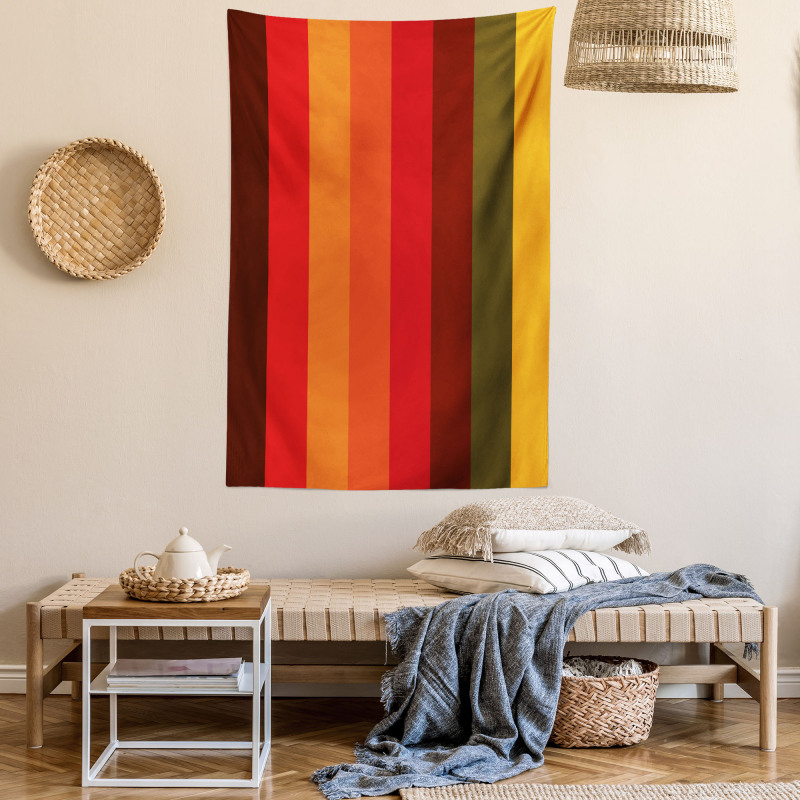 Vertical Striped Tapestry