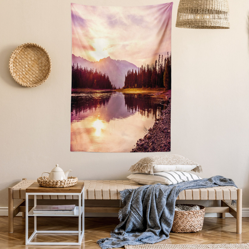 Jackson Lake in USA Tapestry