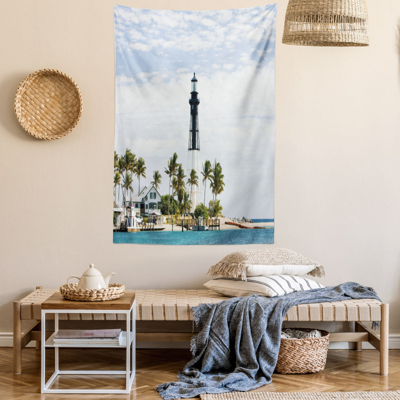 Lighthouse Palms Tapestry