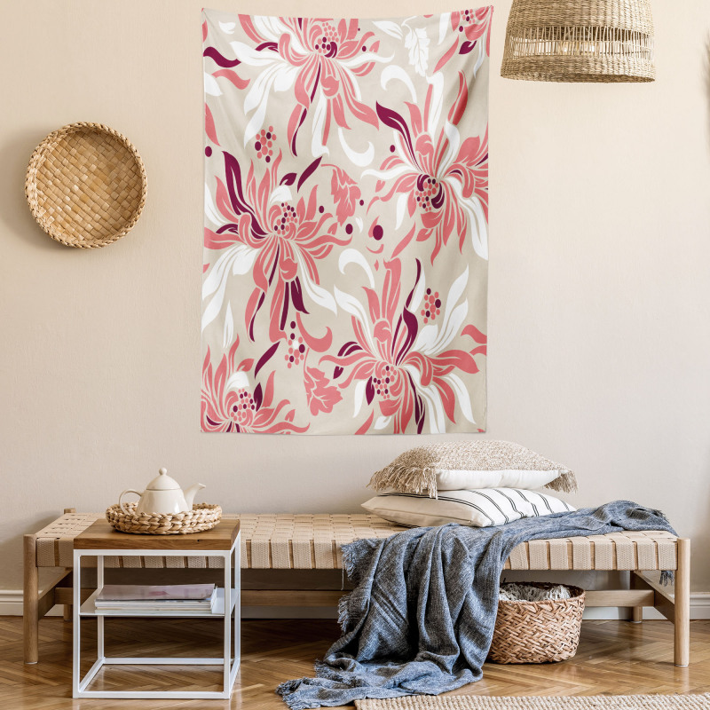 Pastel Florets Tapestry