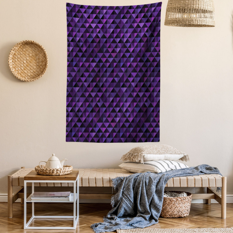 Squares and Triangles Tapestry