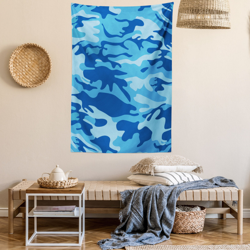 Aquatic Abstract Tapestry