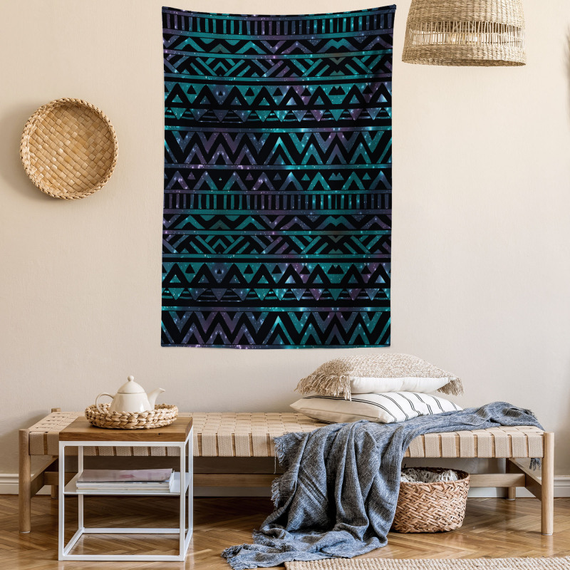 Space Themed Arrows Tapestry