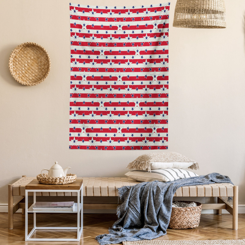 Love My Country America Tapestry