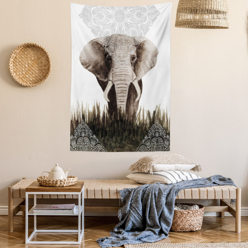 Elephant Animal Tapestry