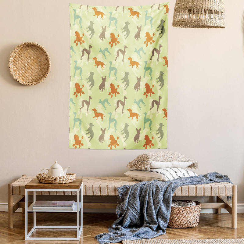 Pure Breed Animals Tapestry