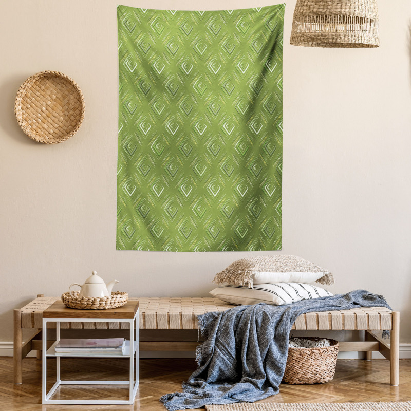 Rhombus Squares Tapestry