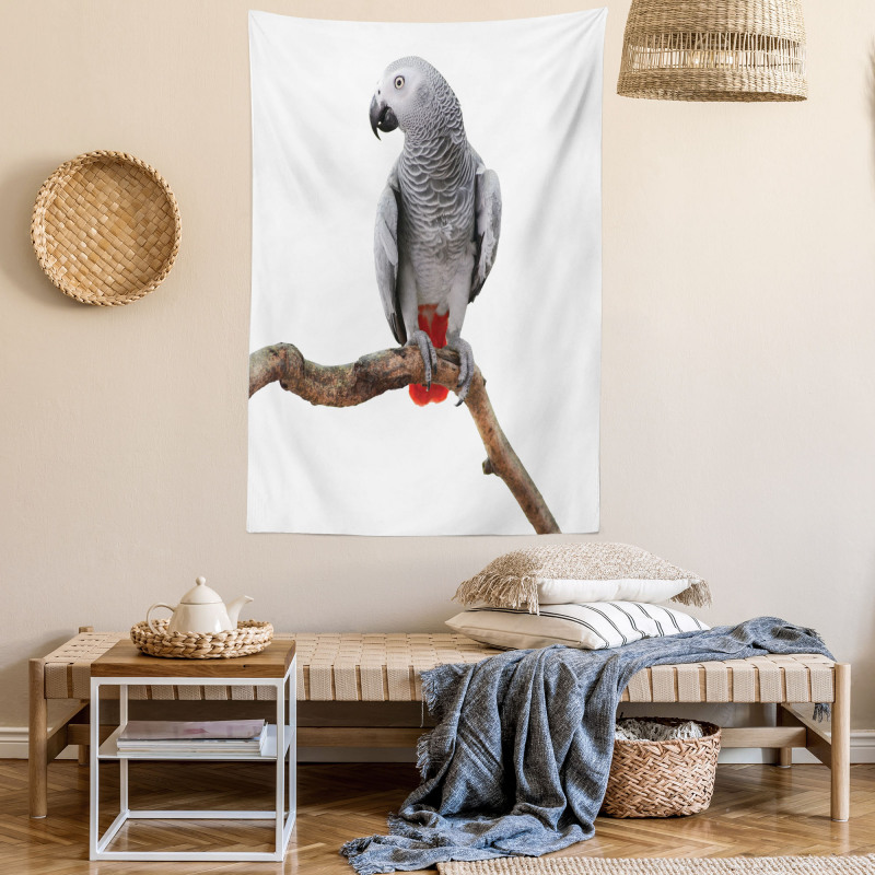 Parrot on a Branch Tapestry