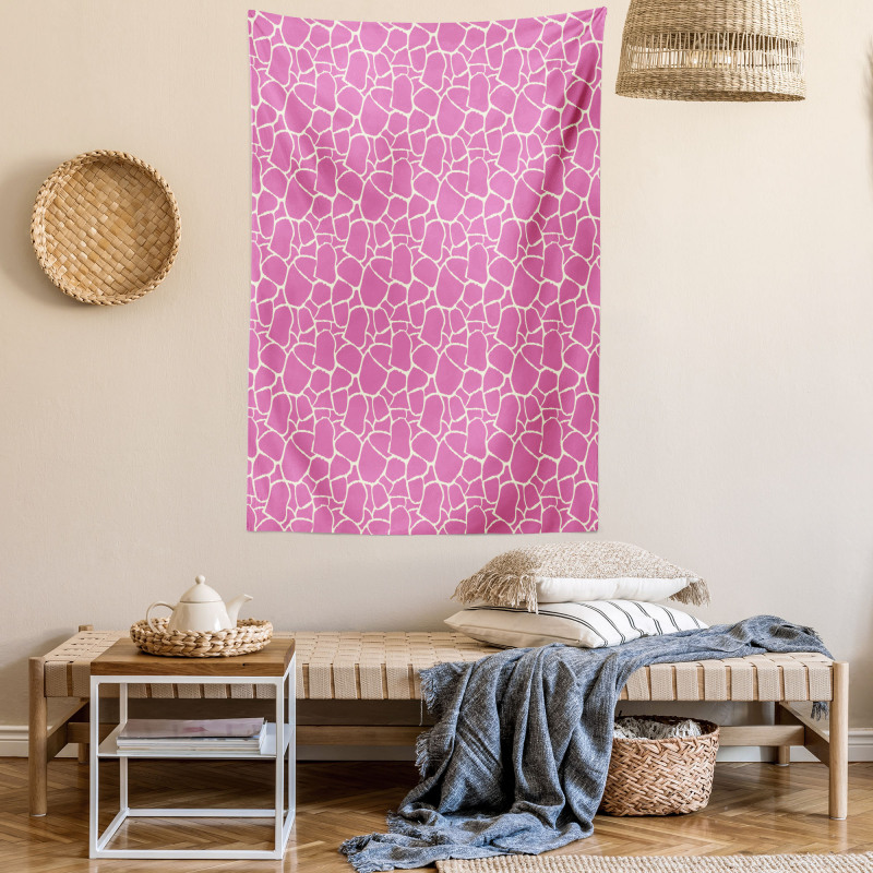 Abstract Animal Skin Tapestry
