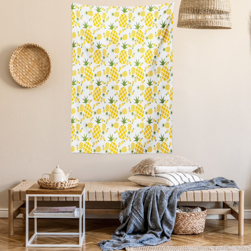 Organic Fruits Tapestry