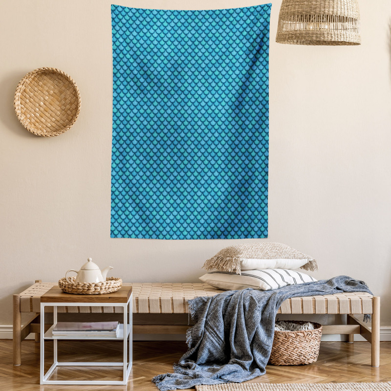 Waterdrop Circles Tapestry