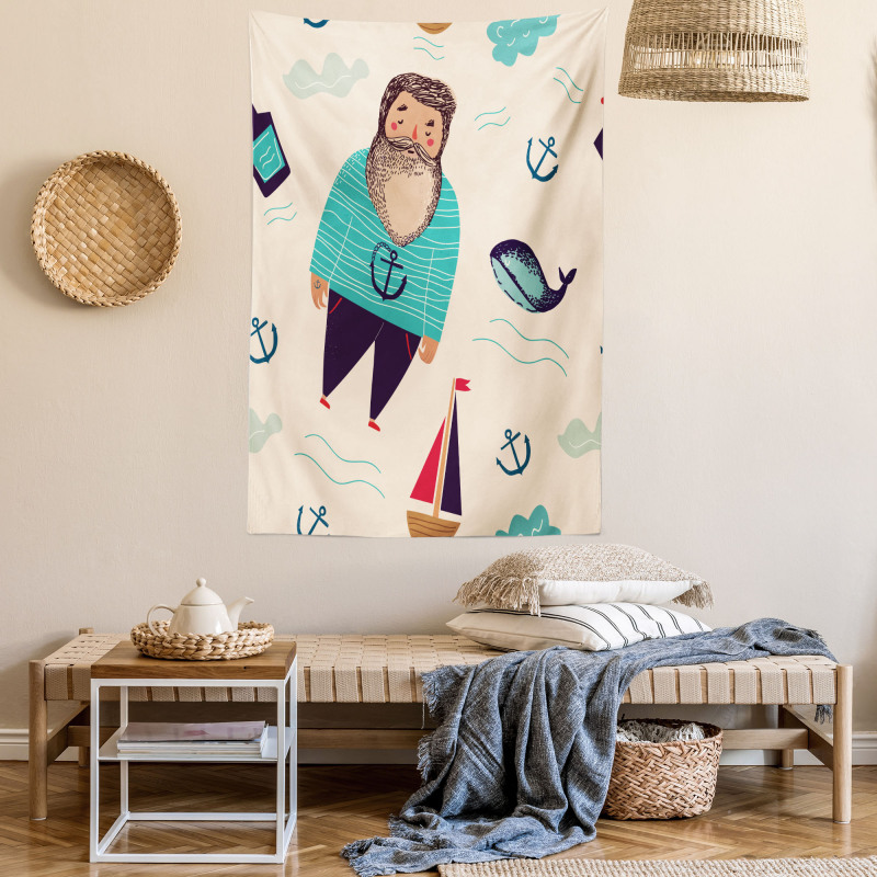 Potbelly Sailor Tapestry