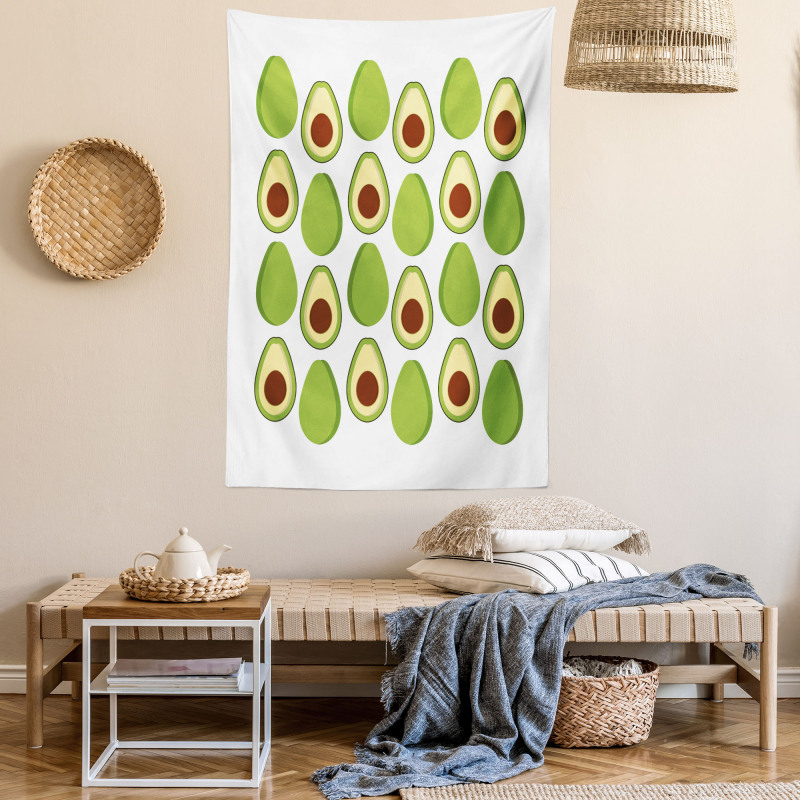 Colorful Organic Food Tapestry