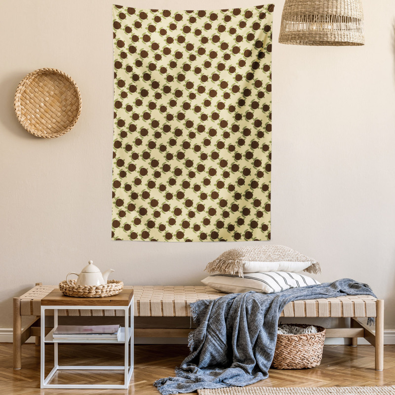 Swimming Animal Shells Tapestry