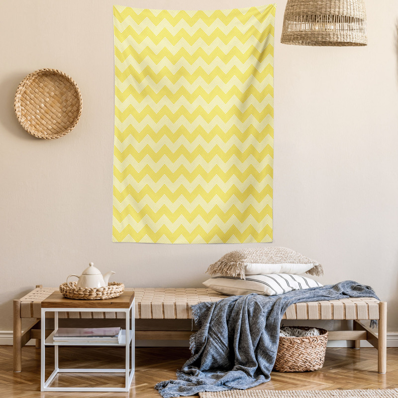 Monotone Stripes Pattern Tapestry