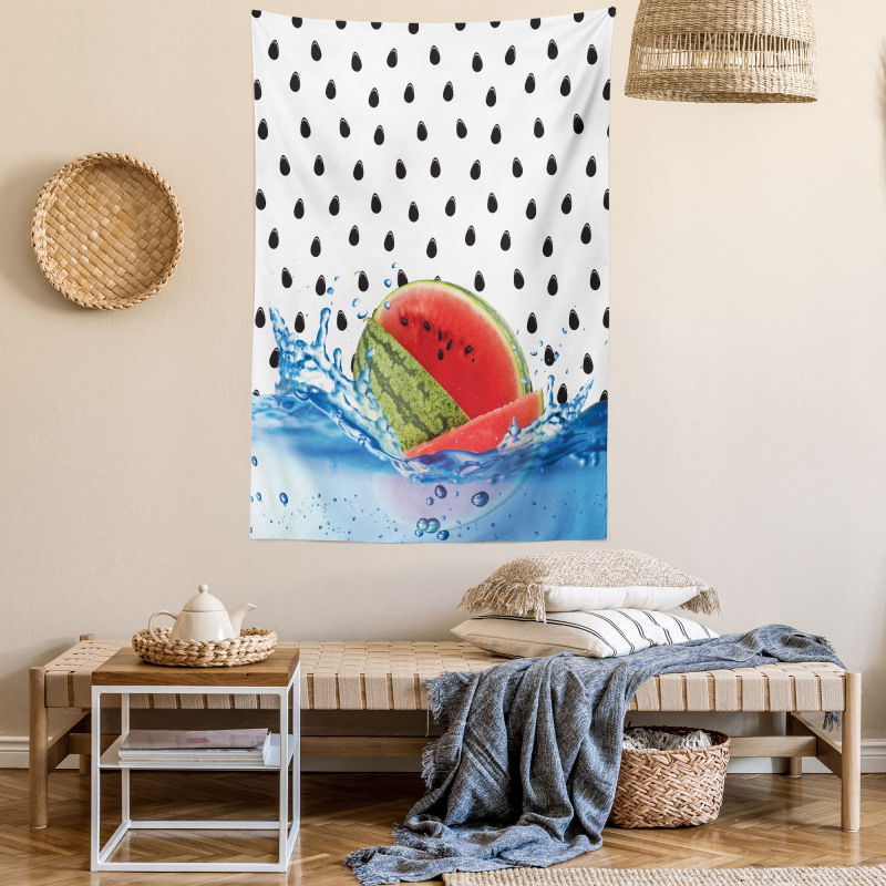 Fruit Seeds on Water Tapestry