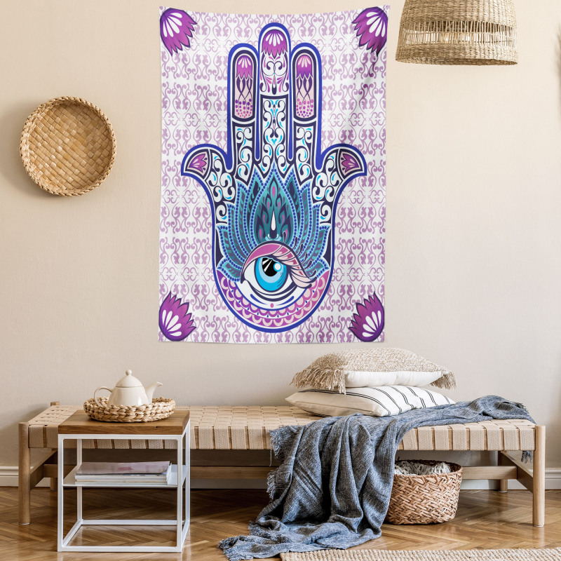 Oriental Mehndi Hand Tapestry